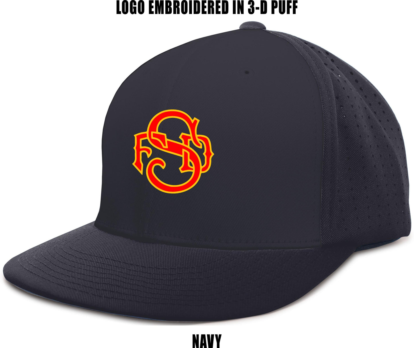 Springfield Fire Department PERFORATED F3 PERFORMANCE FLEXFIT® HAT (E.ES474)