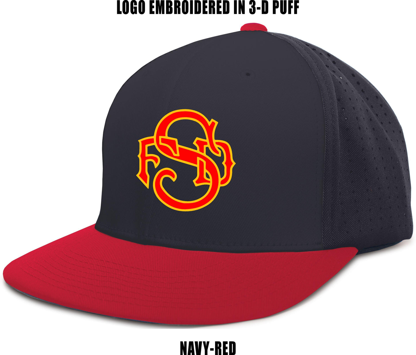 Springfield Fire Department PERFORATED F3 PERFORMANCE FLEXFIT® HAT (E.ES474)