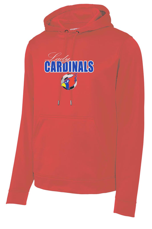 PLEASANT PLAINS GIRLS SOCCER Sport-Tek® Sport-Wick® Fleece Hooded Pullover (P.F244)