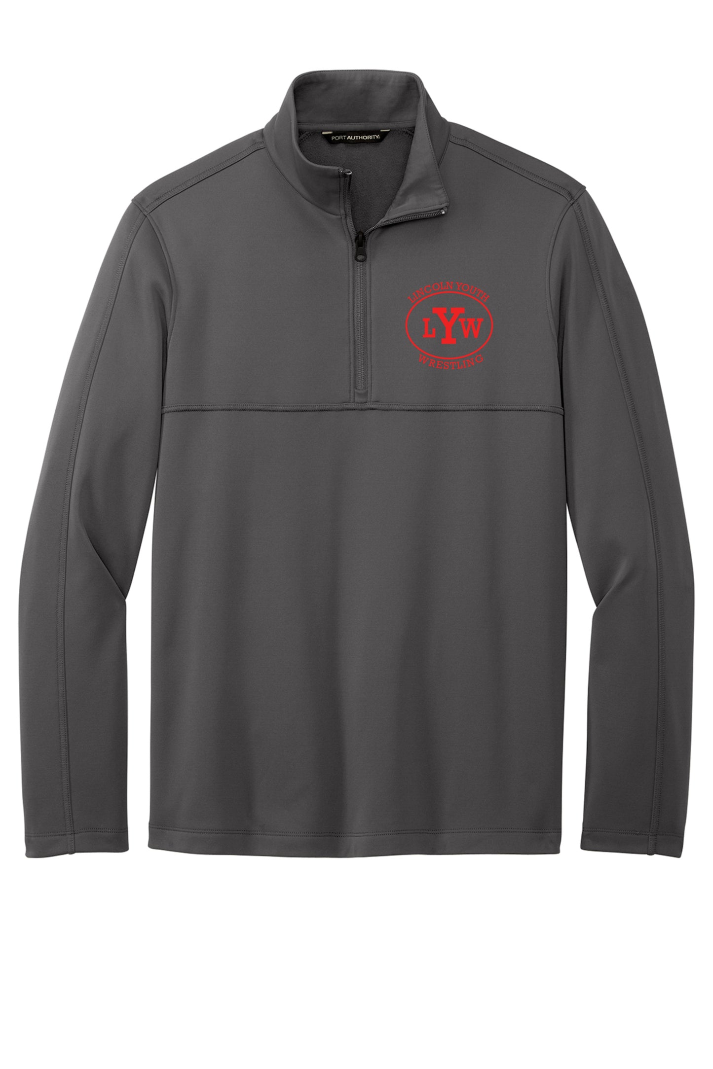 Lincoln Youth Wrestling Port Authority® Smooth Fleece 1/4-Zip (E.F804)