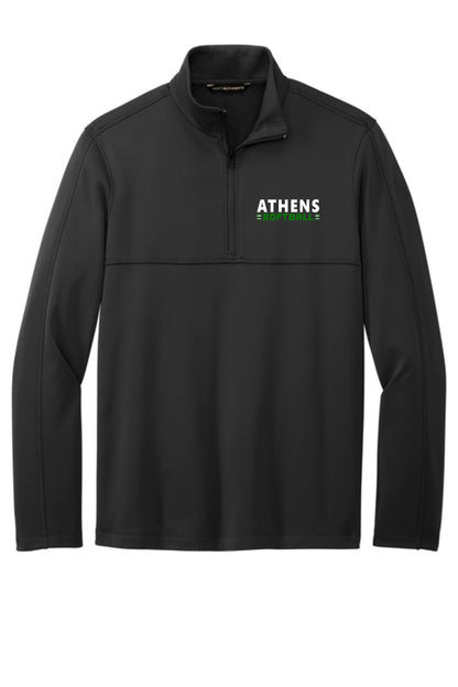 Athens High School Softball Port Authority® Smooth Fleece 1/4-Zip (E.F804)