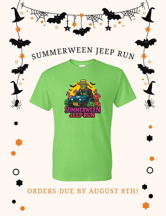 SUMMERWEEN JEEP RUN Unisex T-shirt (P.8000/8000B)