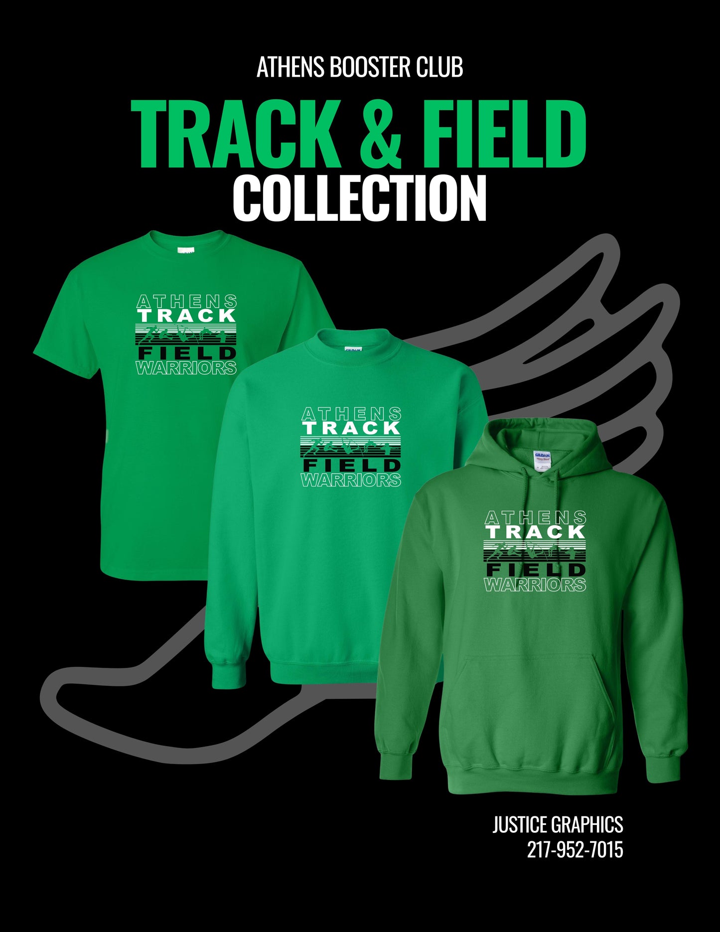 ATHENS BOOSTERS TRACK & FIELD COLLECTION (P.8000/18000/18500)