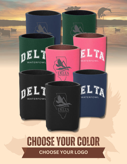 Delta Waterfowl Can Koozie (P.FT001)