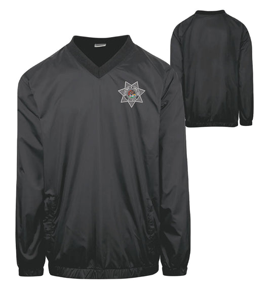 IL DEPT OF CORRECTIONS GROVE WINDSHELL V-NECK JACKET (E.ABB)