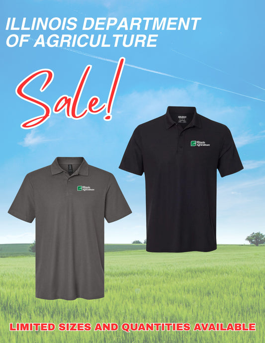 Illinois Department of Agriculture Gildan Performance Polo (E)