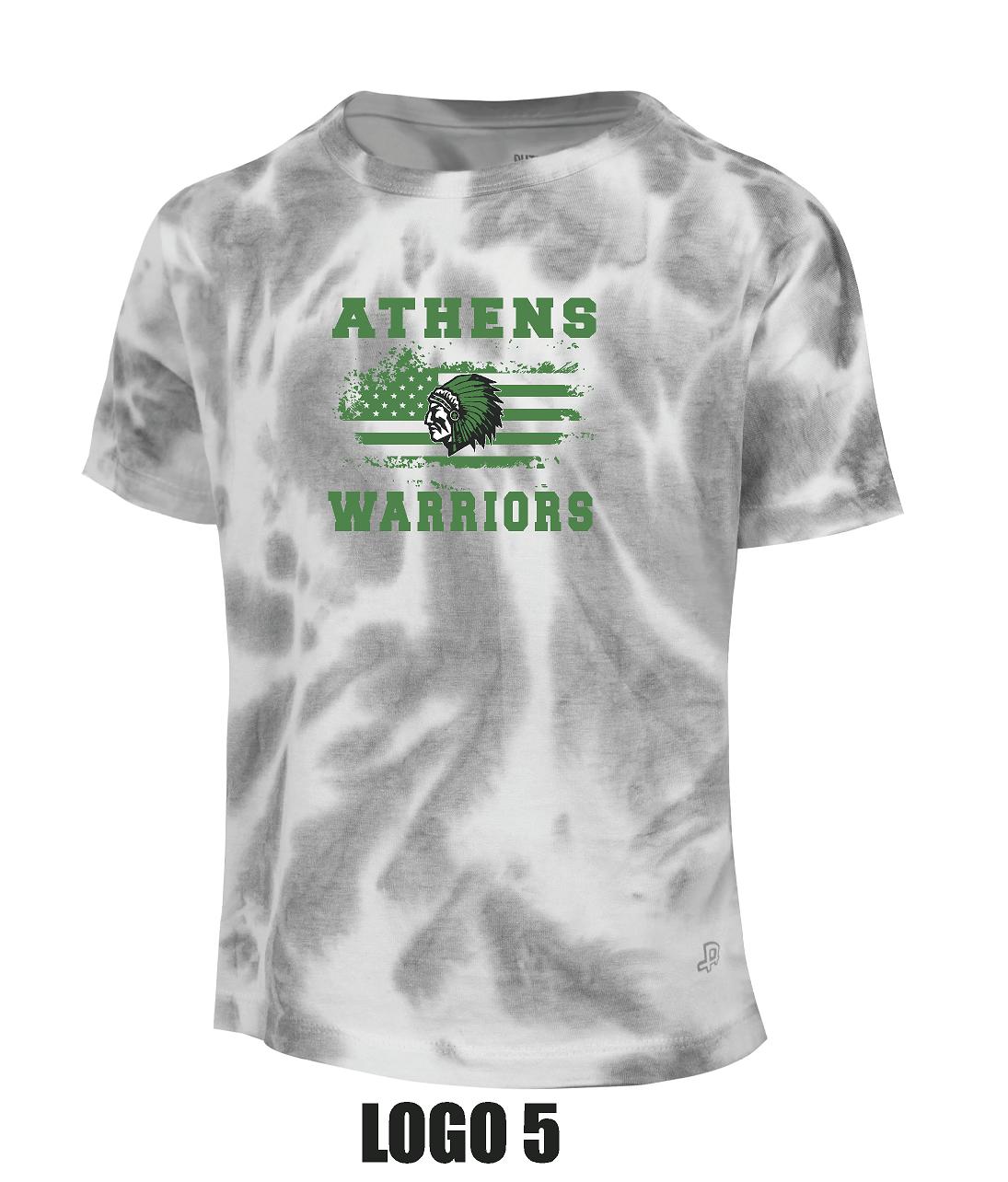 ATHENS BOOSTERS TODDLER/YOUTH TIE DYE T-SHIRT (P.ABB.IRMA)