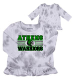 AHS BOOSTERS INFANT RUFFLE TOP (P.ABB.IVAH)