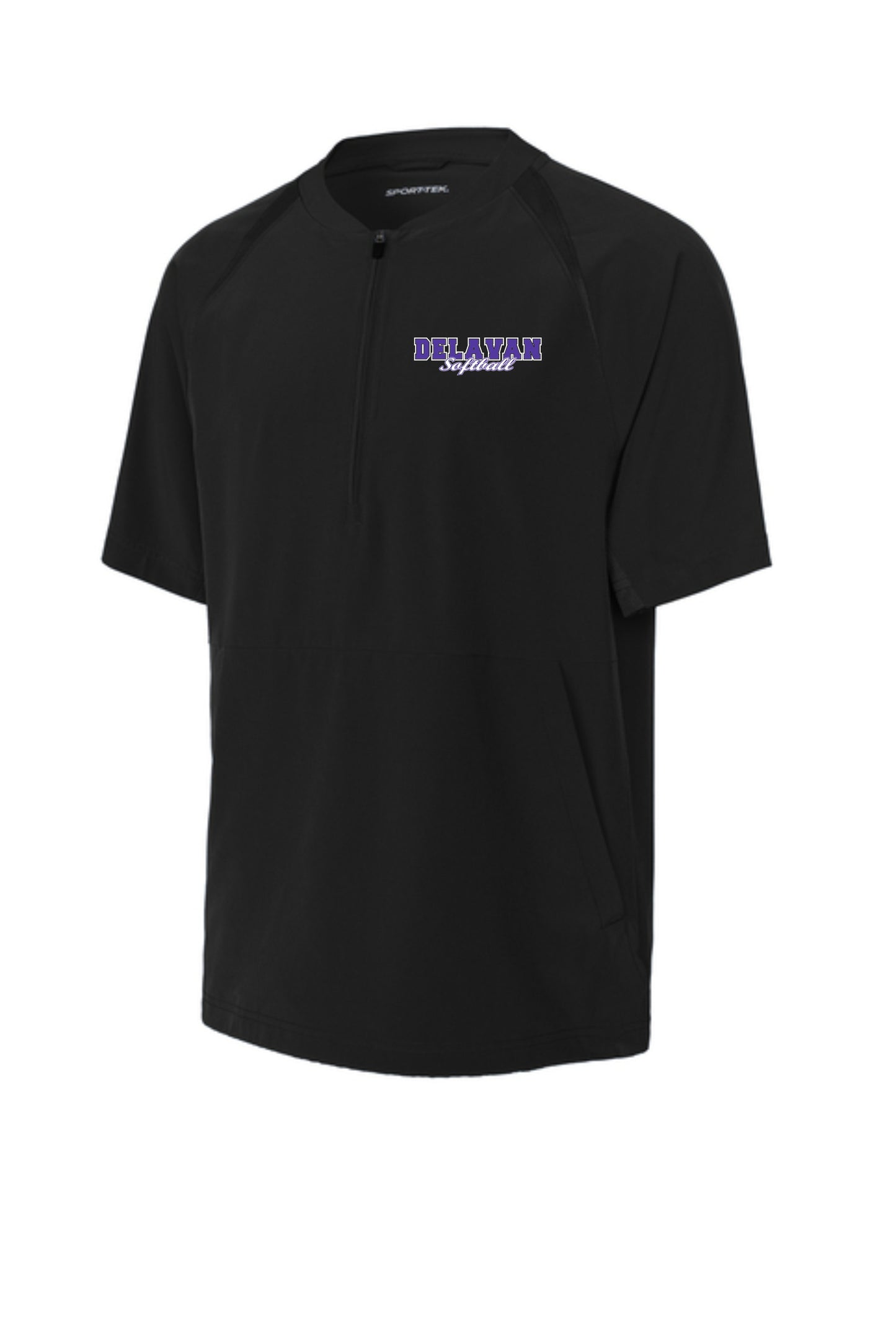 Delavan High School Softball Sport-Tek® Repeat 1/2-Zip Short Sleeve Jacket (E.JST489)