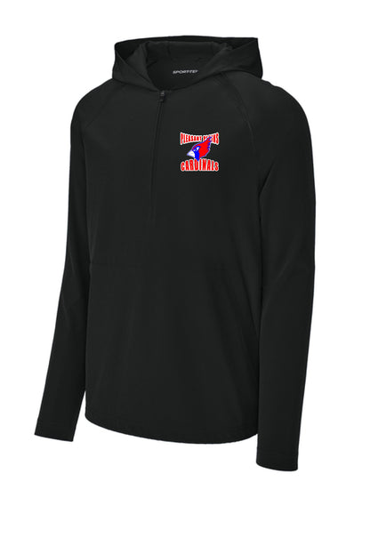 PP Cardinals Sport-Tek® Repeat 1/2-Zip Long Sleeve Hooded Jacket (E.JST488)