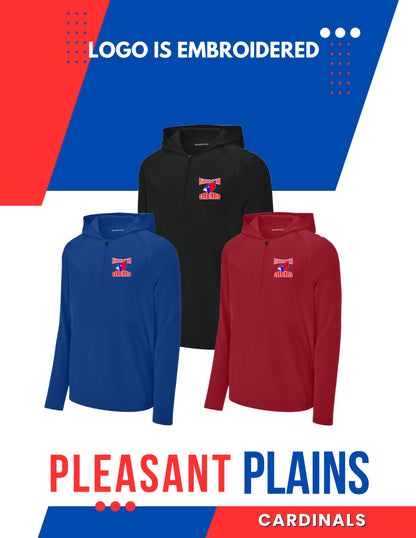 PP Cardinals Sport-Tek® Repeat 1/2-Zip Long Sleeve Hooded Jacket (E.JST488)
