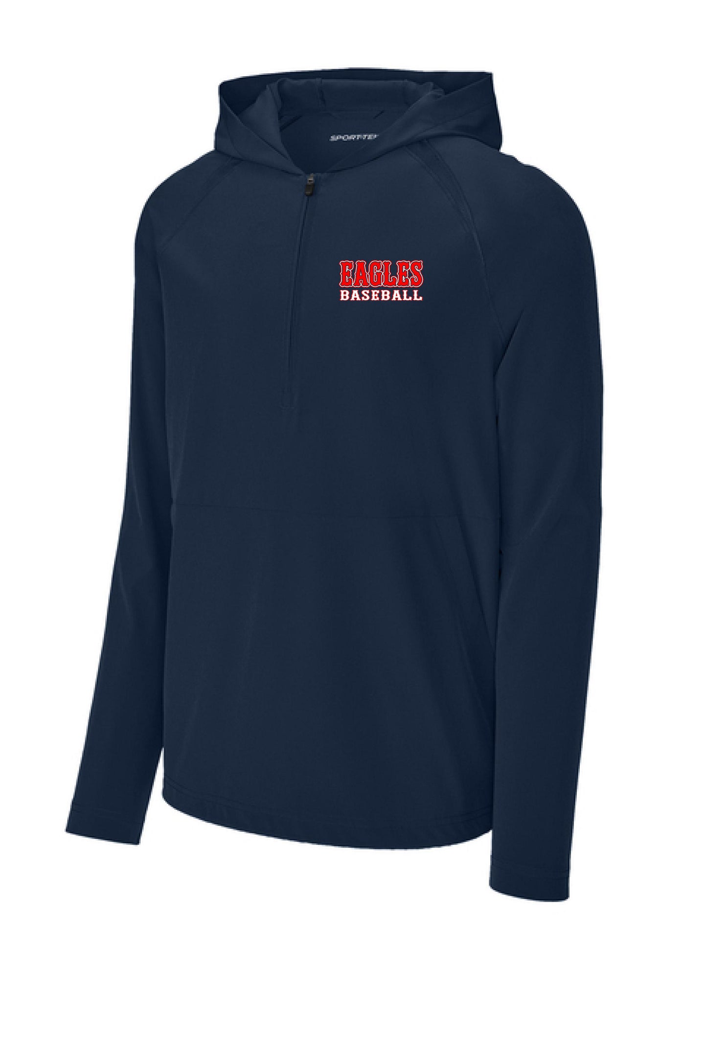 American Legion Post 32 Baseball Sport-Tek® Repeat 1/2-Zip Long Sleeve Hooded Jacket (E.JST488)