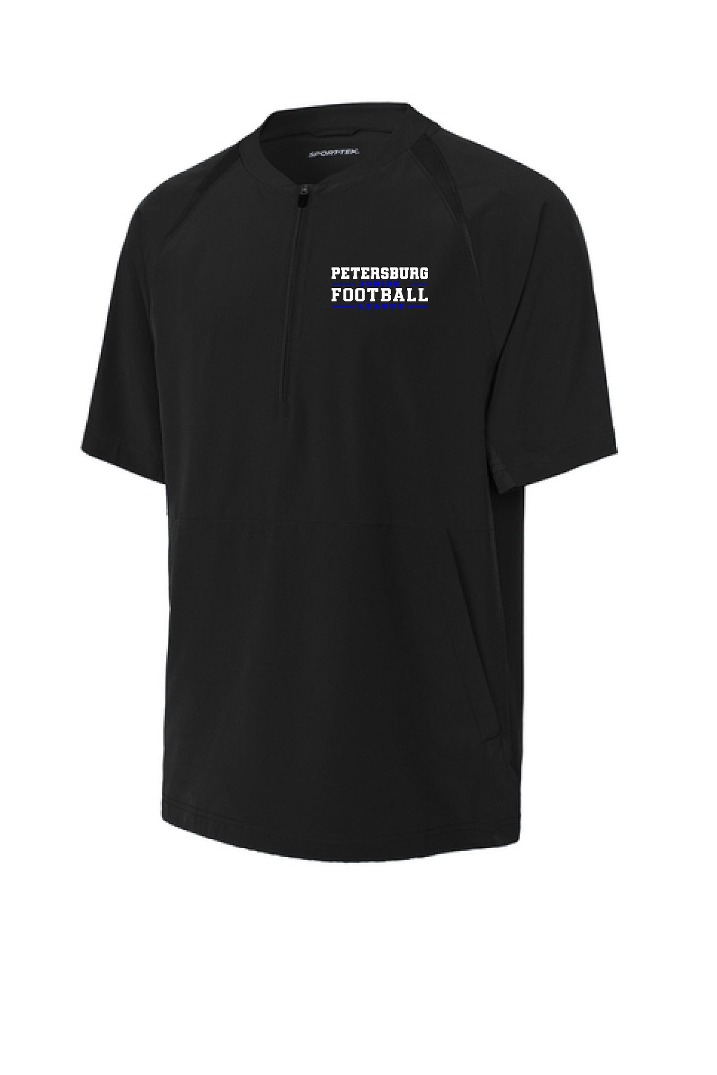 Petersburg Junior Football League Sport-Tek® Repeat 1/2-Zip Short Sleeve Jacket (E.JST489)