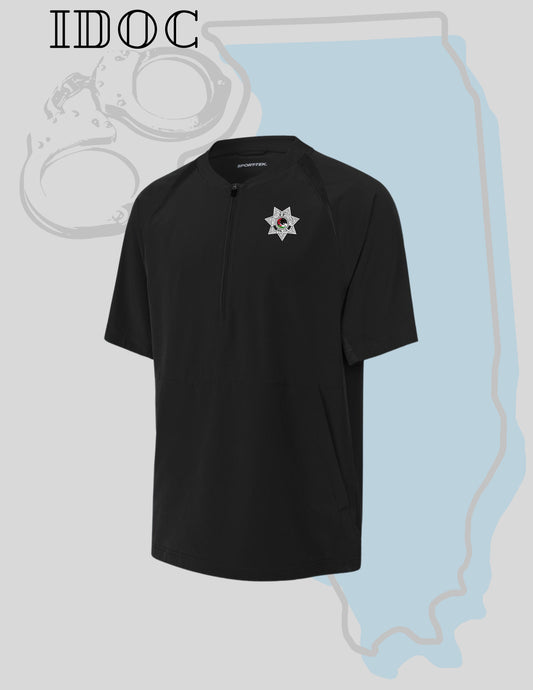 IDOC Sport-Tek® Repeat 1/2-Zip Short Sleeve Jacket (E.JST489)