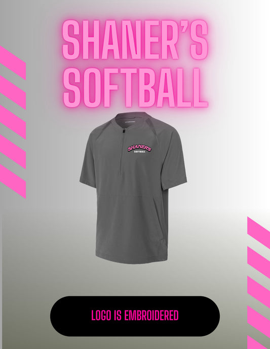Shaner's Softball Sport-Tek® Repeat 1/2-Zip Short Sleeve Jacket (E.JST489)
