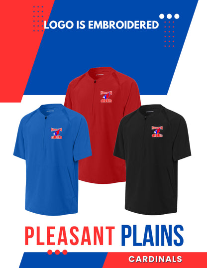 PP Cardinals Sport-Tek® Repeat 1/2-Zip Short Sleeve Jacket (E.JST489)