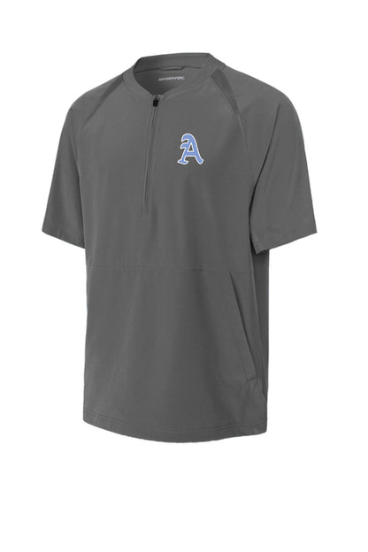 Arsenal Baseball Sport-Tek® Repeat 1/2-Zip Short Sleeve Jacket (E.JST489)