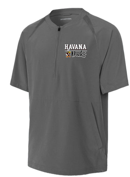 Havana Ducks Jr. High Basketball Sport-Tek® Repeat 1/2-Zip Short Sleeve Jacket (P.JST489)