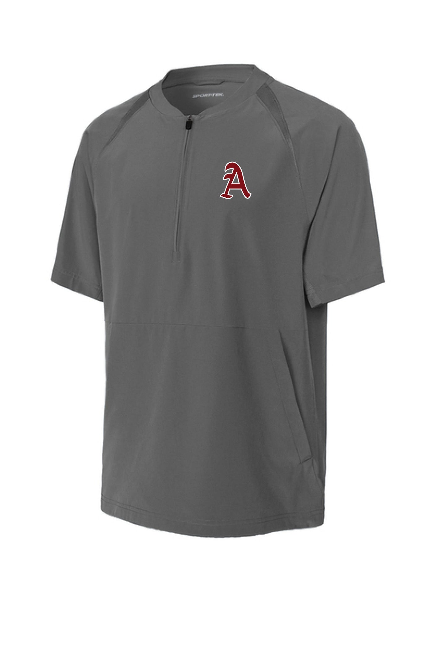 Arsenal Baseball Sport-Tek® Repeat 1/2-Zip Short Sleeve Jacket (E.JST489)
