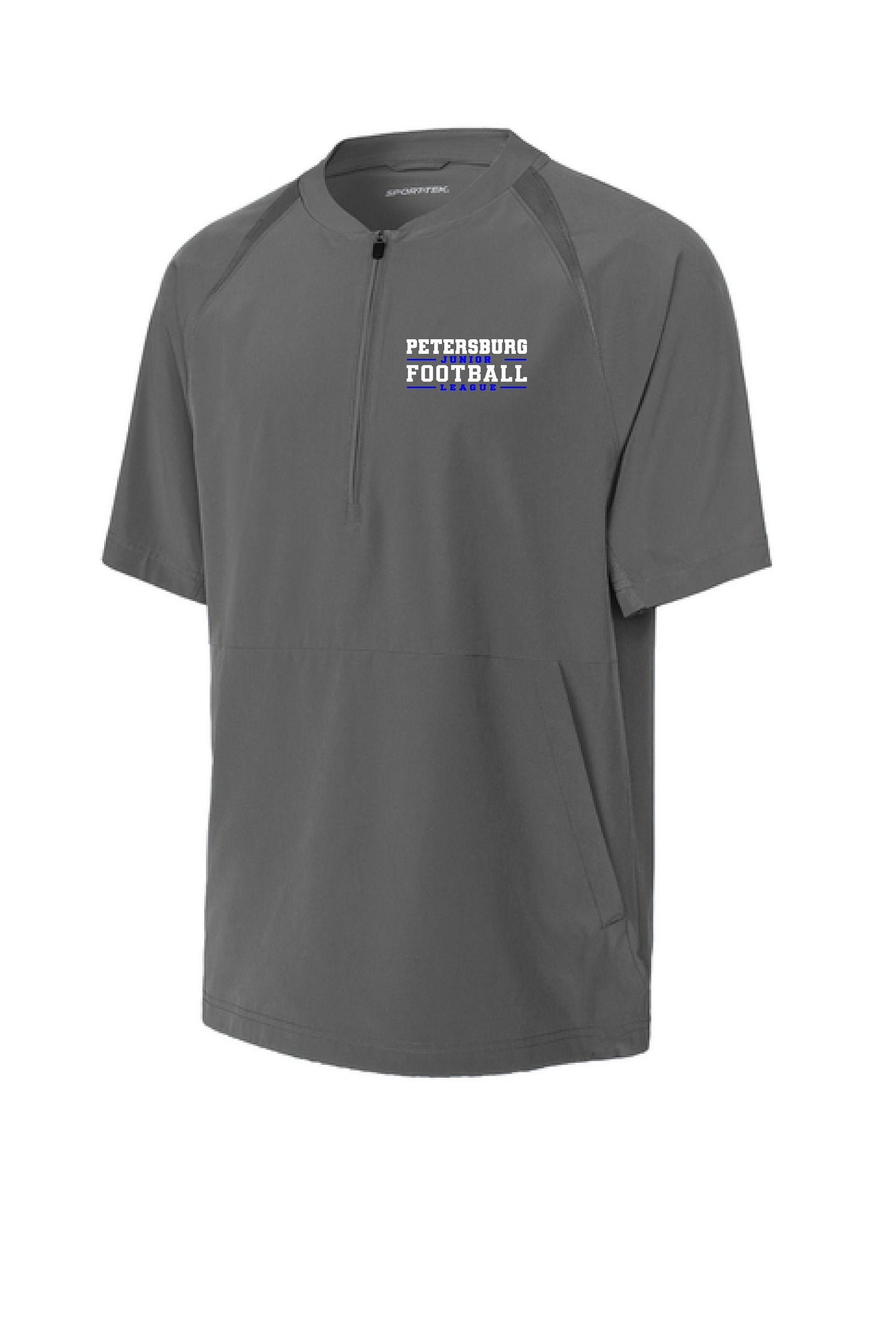 Petersburg Junior Football League Sport-Tek® Repeat 1/2-Zip Short Sleeve Jacket (E.JST489)