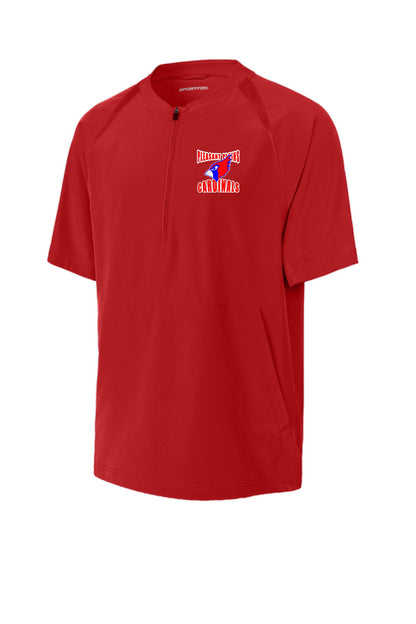 PP Cardinals Sport-Tek® Repeat 1/2-Zip Short Sleeve Jacket (E.JST489)
