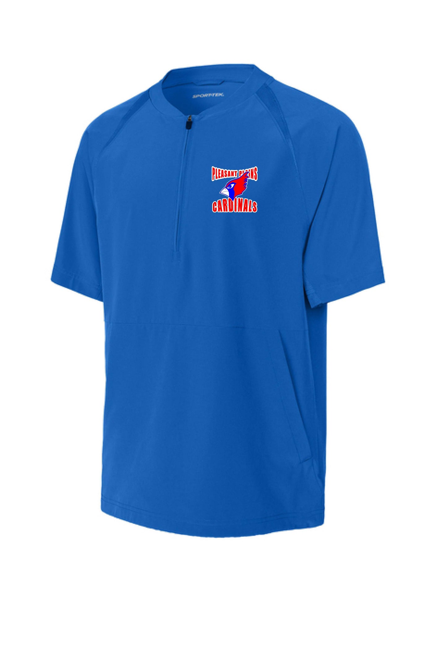 PP Cardinals Sport-Tek® Repeat 1/2-Zip Short Sleeve Jacket (E.JST489)