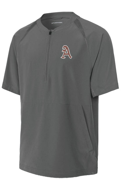 Arsenal Baseball Sport-Tek® Repeat 1/2-Zip Short Sleeve Jacket (E.JST489)