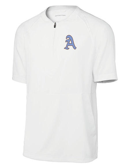 Arsenal Baseball Sport-Tek® Repeat 1/2-Zip Short Sleeve Jacket (E.JST489)