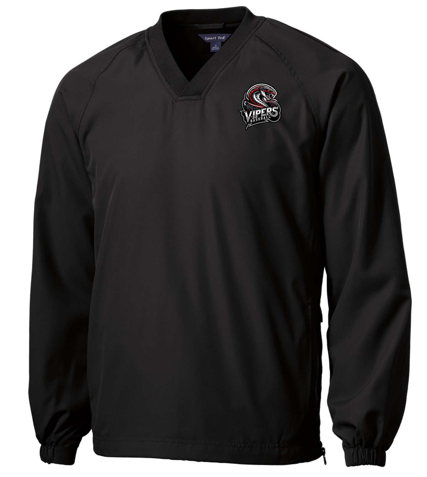 VIPERS BASEBALL UNISEX RAGLAN WIND SHIRT (EMB. JST72)