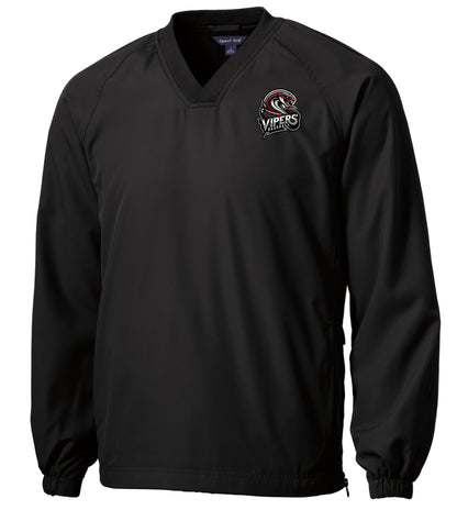 VIPERS BASEBALL UNISEX RAGLAN WIND SHIRT (EMB. JST72)