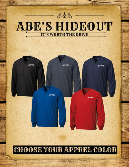 ABE'S HIDEOUT UNISEX RAGLAN WIND SHIRT (E. JST72)