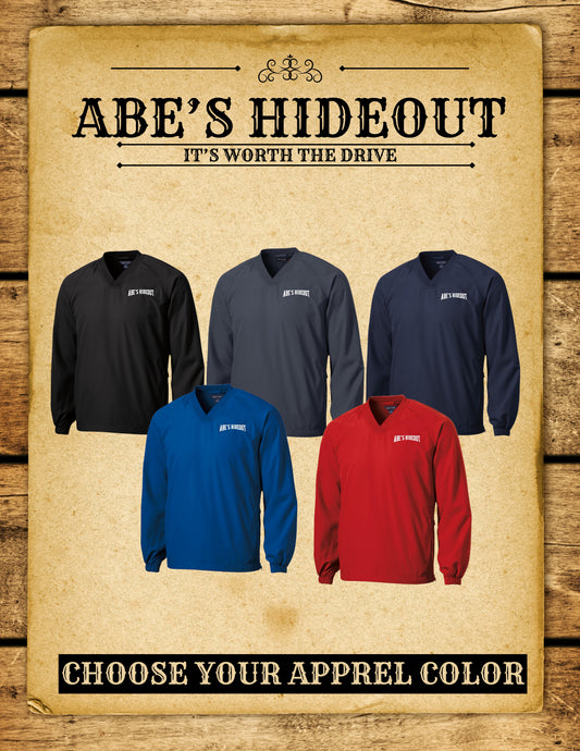 ABE'S HIDEOUT UNISEX RAGLAN WIND SHIRT (E. JST72)