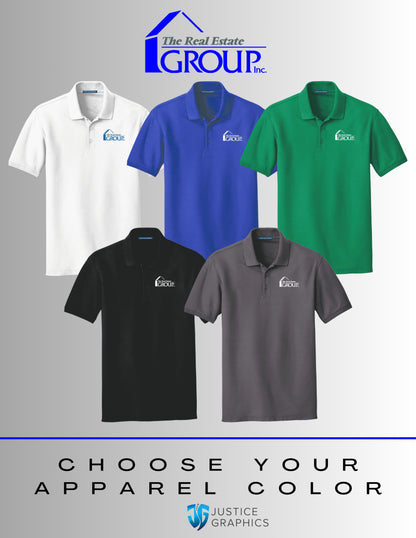 The Real Estate Group Port Authority® Core Classic Pique Polo (E.K100)