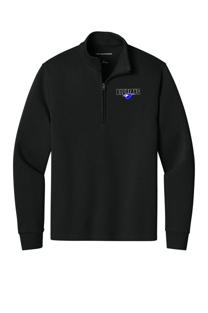 PORTA BLUEJAYS Port Authority® Wearever Signature Double Pique 1/4-Zip (E.LK210/K210)