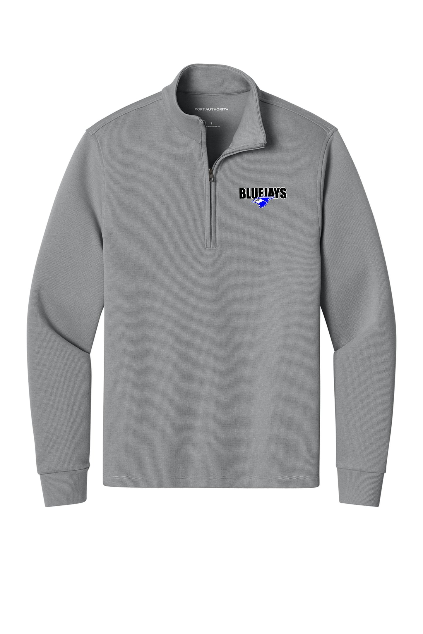 PORTA BLUEJAYS Port Authority® Wearever Signature Double Pique 1/4-Zip (E.LK210/K210)