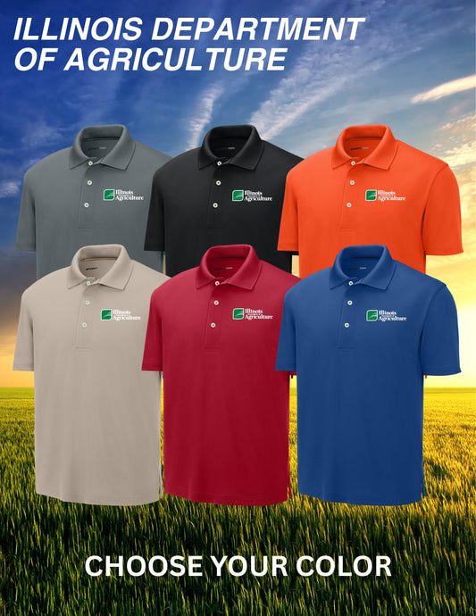 Illinois Department of Agriculture Sport-Tek® Dri-Mesh® Polo (E.K469)