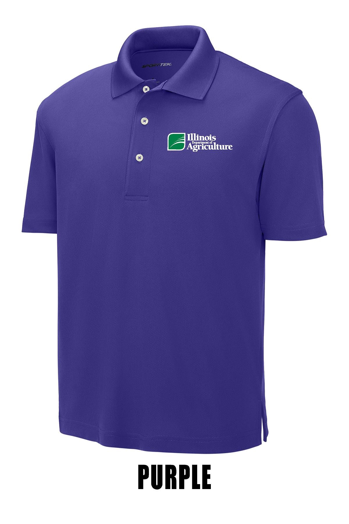 Illinois Department of Agriculture Sport-Tek® Dri-Mesh® Polo (E.K469)