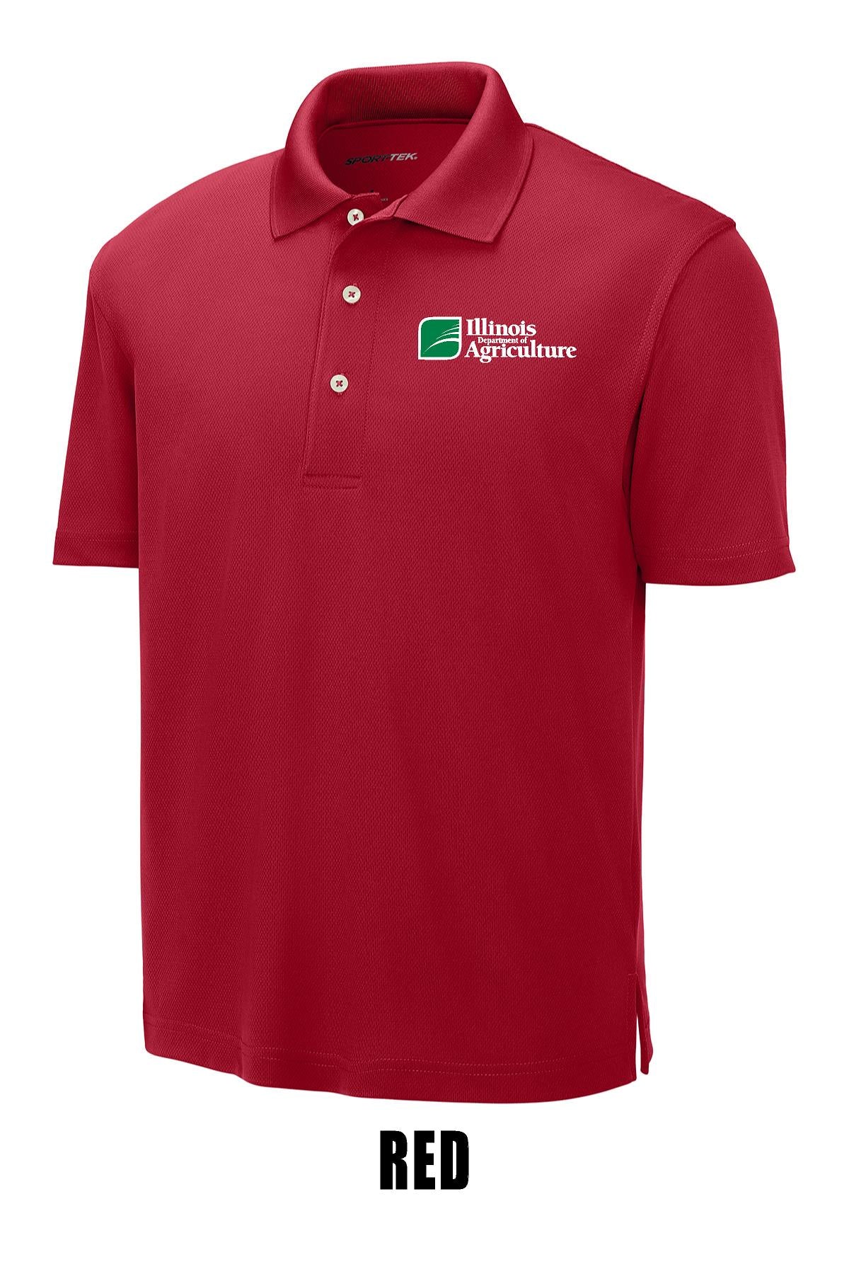Illinois Department of Agriculture Sport-Tek® Dri-Mesh® Polo (E.K469)