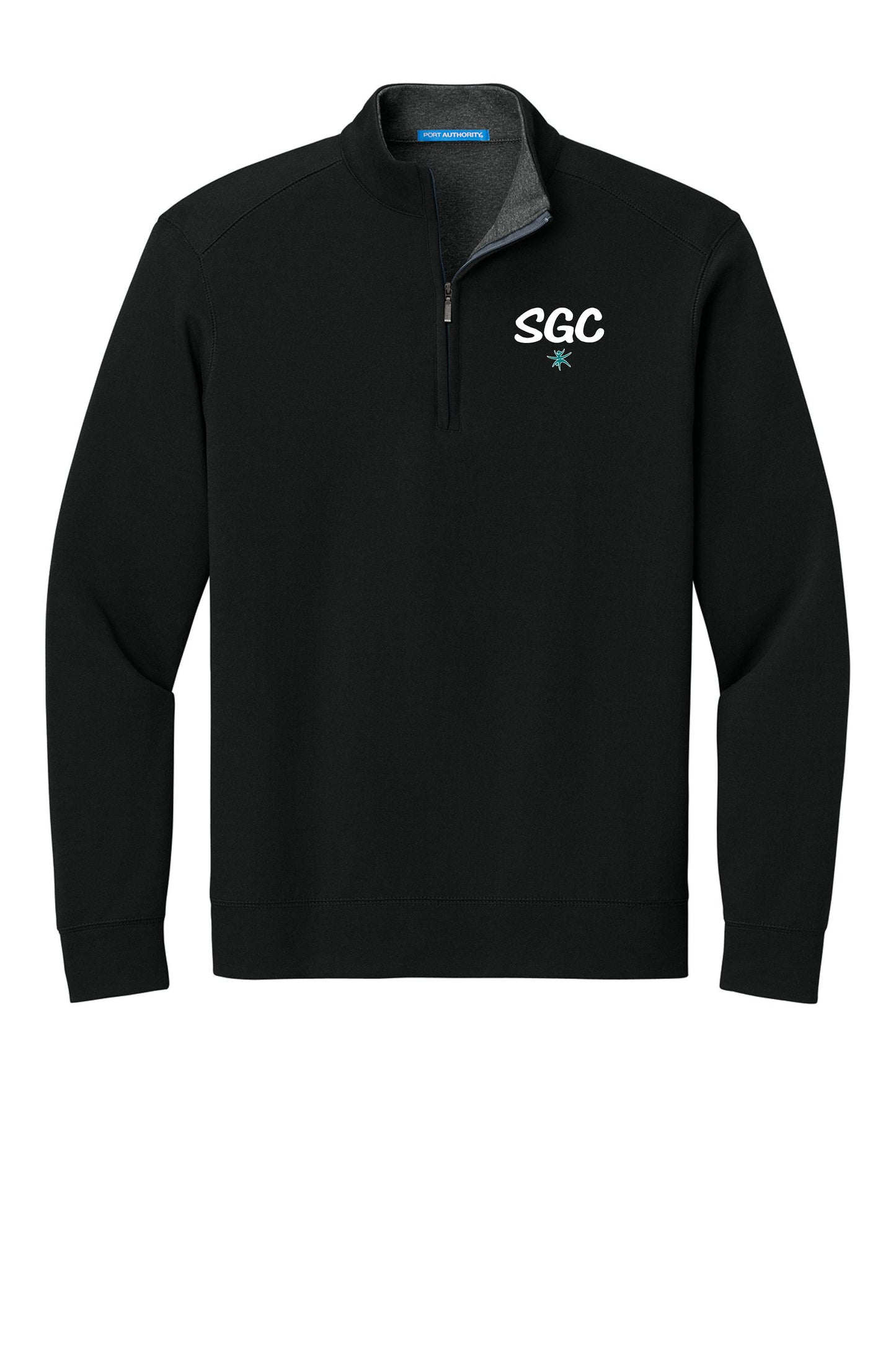 SPRINGFIELD GYMNASTICS CENTER Port Authority® Interlock 1/4-Zip (E.K807)