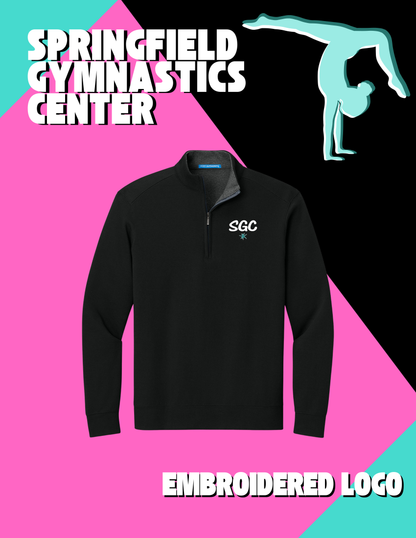 SPRINGFIELD GYMNASTICS CENTER Port Authority® Interlock 1/4-Zip (E.K807)