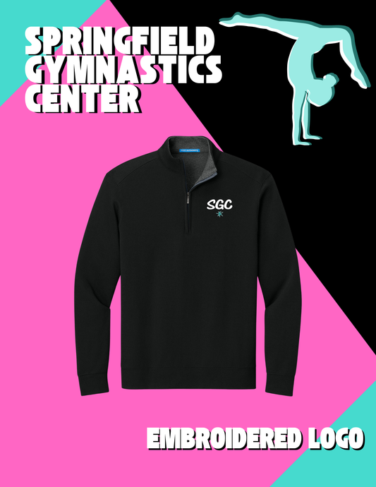 SPRINGFIELD GYMNASTICS CENTER Port Authority® Interlock 1/4-Zip (E.K807)