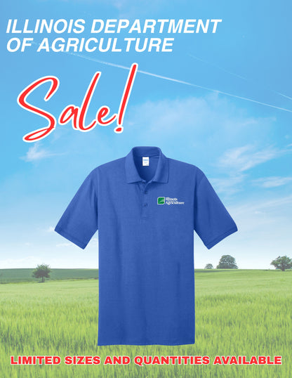 Illinois Department of Agriculture Port & Co™ Core Blend Jersey Knit Polo (E. KP55)