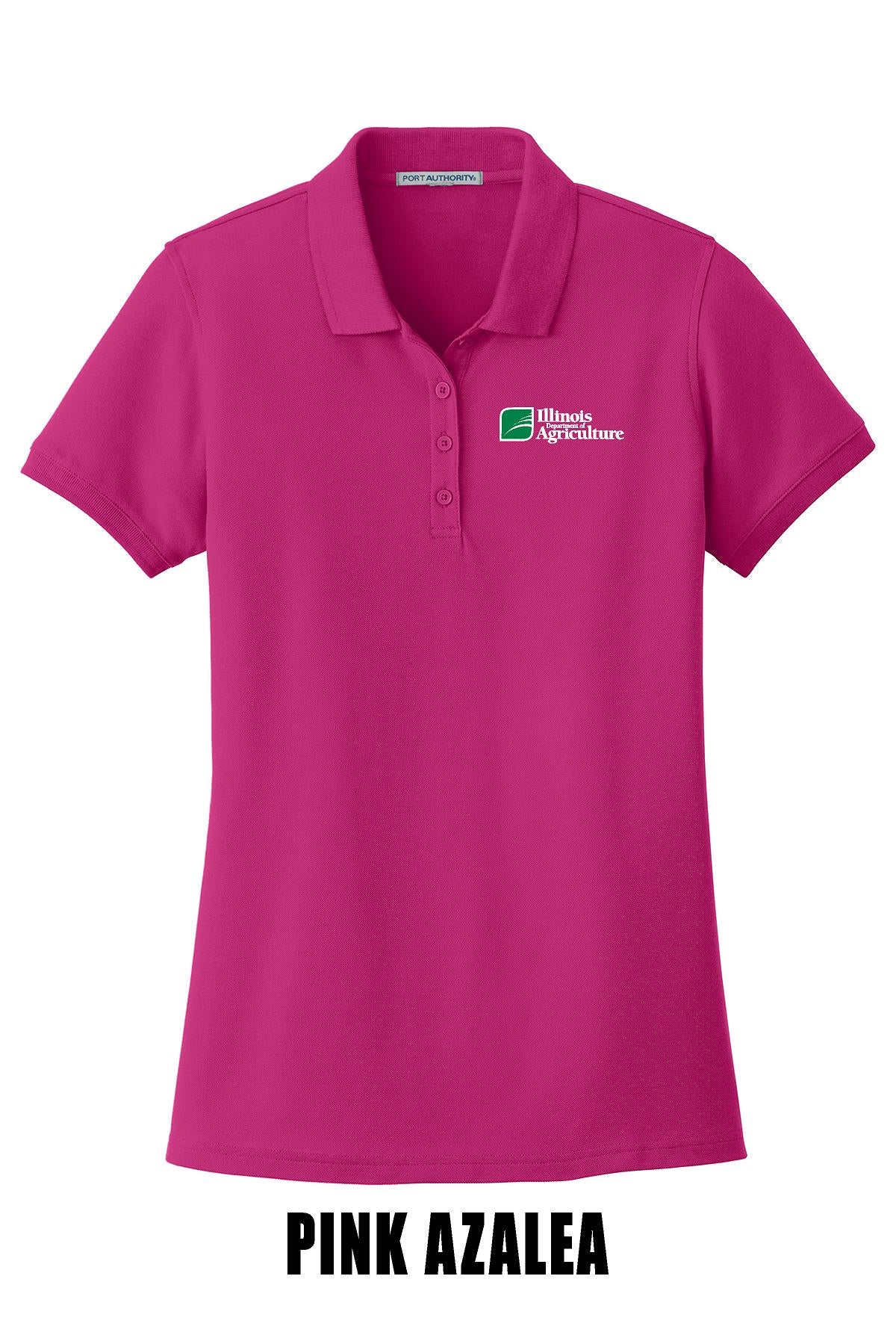 Illinois Department of Agriculture Port Authority® Women's Core Classic Pique Polo (E.L100)