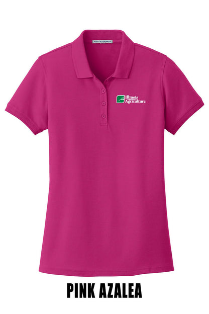 Illinois Department of Agriculture Port Authority® Women's Core Classic Pique Polo (E.L100)