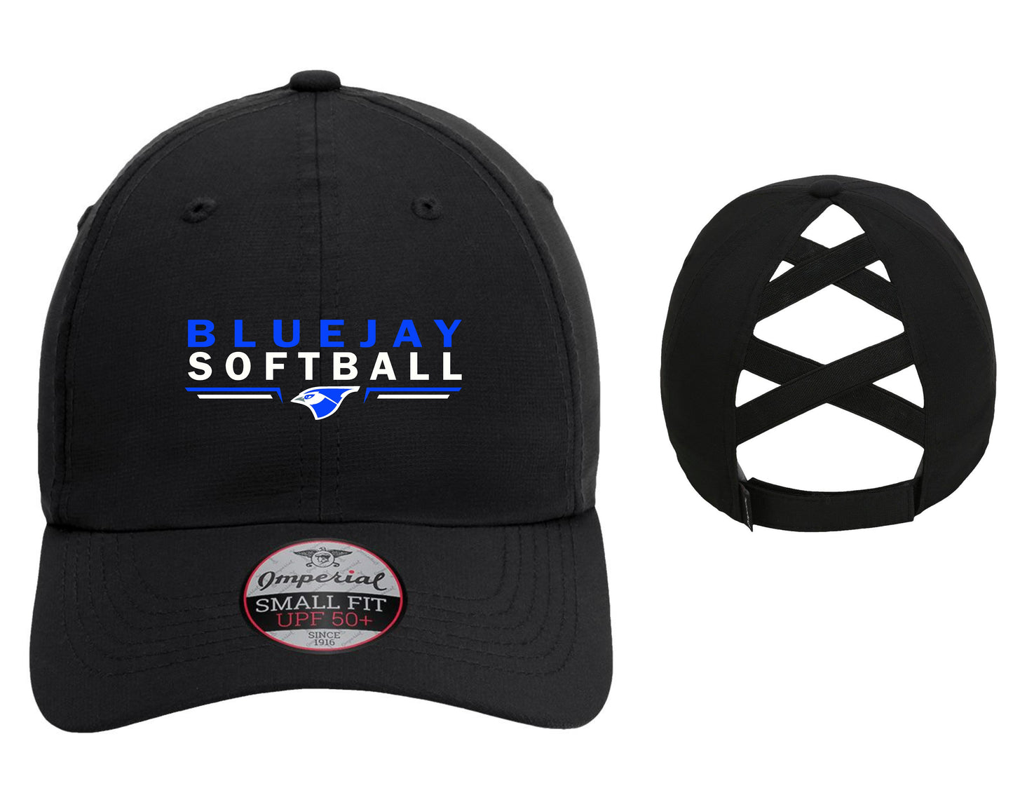 Porta Jr. High Softball Imperial - The Hinsen Performance Ponytail Cap - (E.L338)