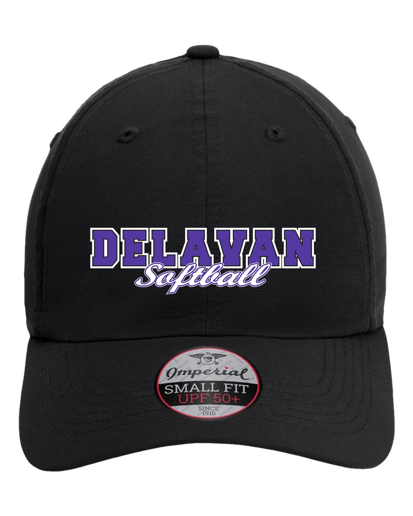 Delavan High School Softball Imperial - The Hinsen Performance Ponytail Cap - (E.L338)