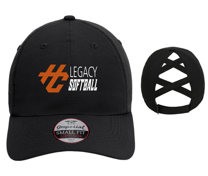 Hitting Center Legacy Softball Imperial - The Hinsen Performance Ponytail Cap - (E.L338)