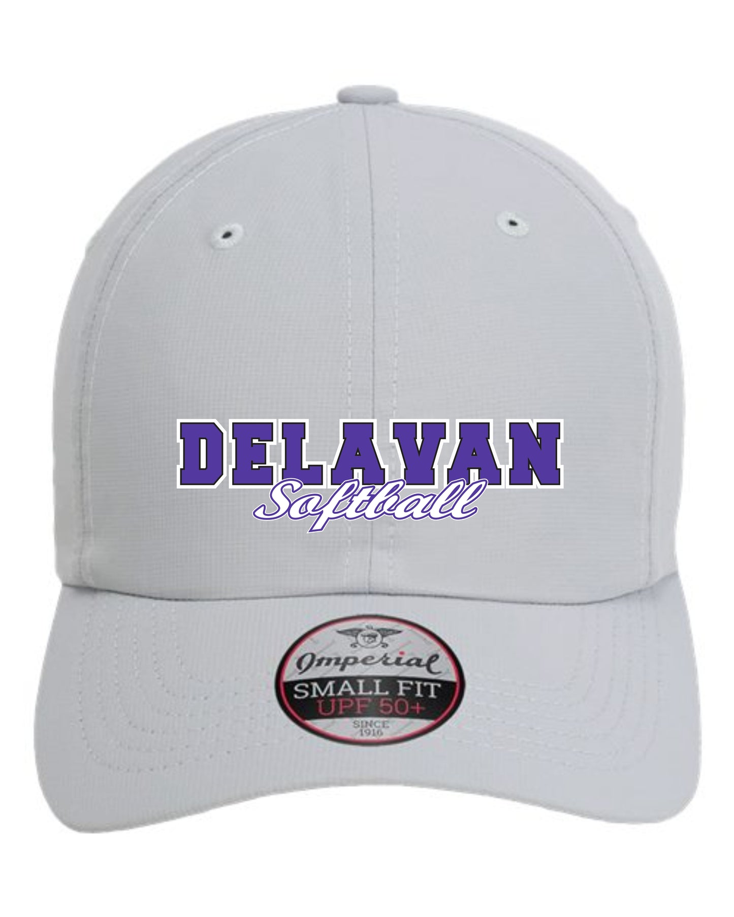 Delavan High School Softball Imperial - The Hinsen Performance Ponytail Cap - (E.L338)