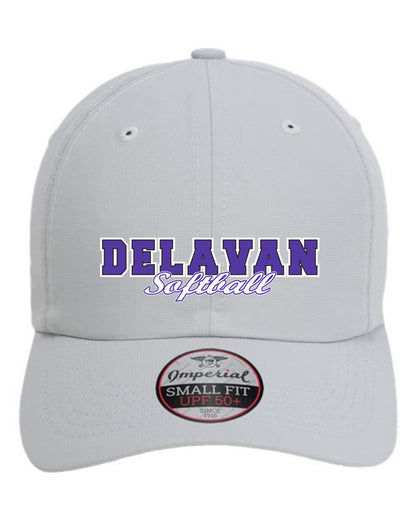 Delavan High School Softball Imperial - The Hinsen Performance Ponytail Cap - (E.L338)