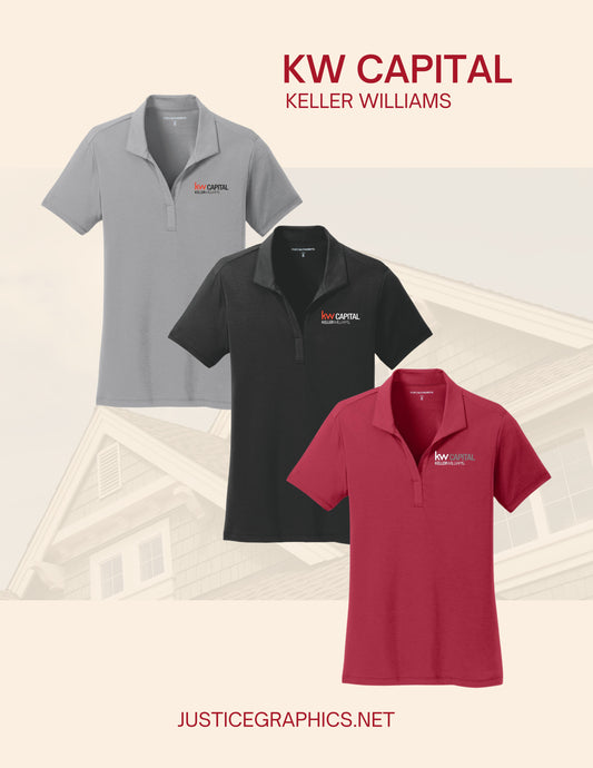 KW CAPITAL Port Authority® Women's Cotton Touch™ Performance Polo (E.L568)
